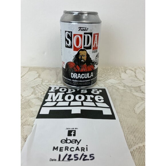 Funko Soda! Dracula Figure Limited Edition Sealed W/Defected Can - Picture 8 of 8